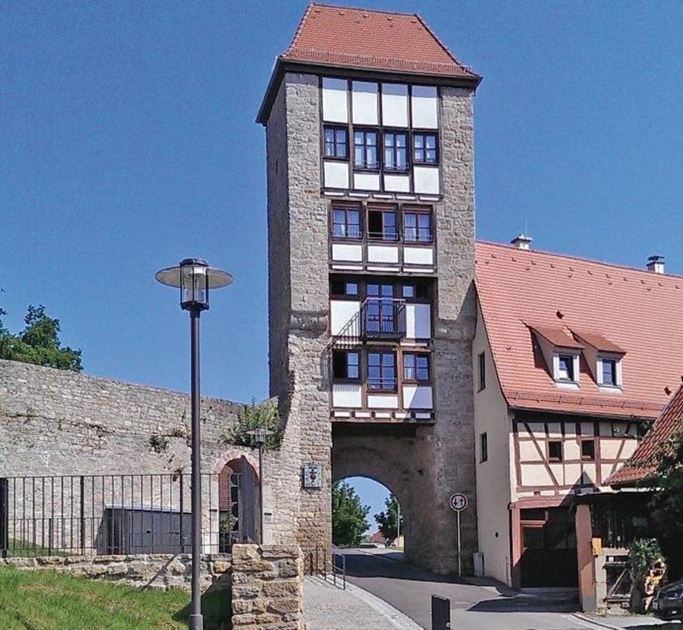 Jakobsturm Ferien Im Turm Rottingen Ngoại thất bức ảnh